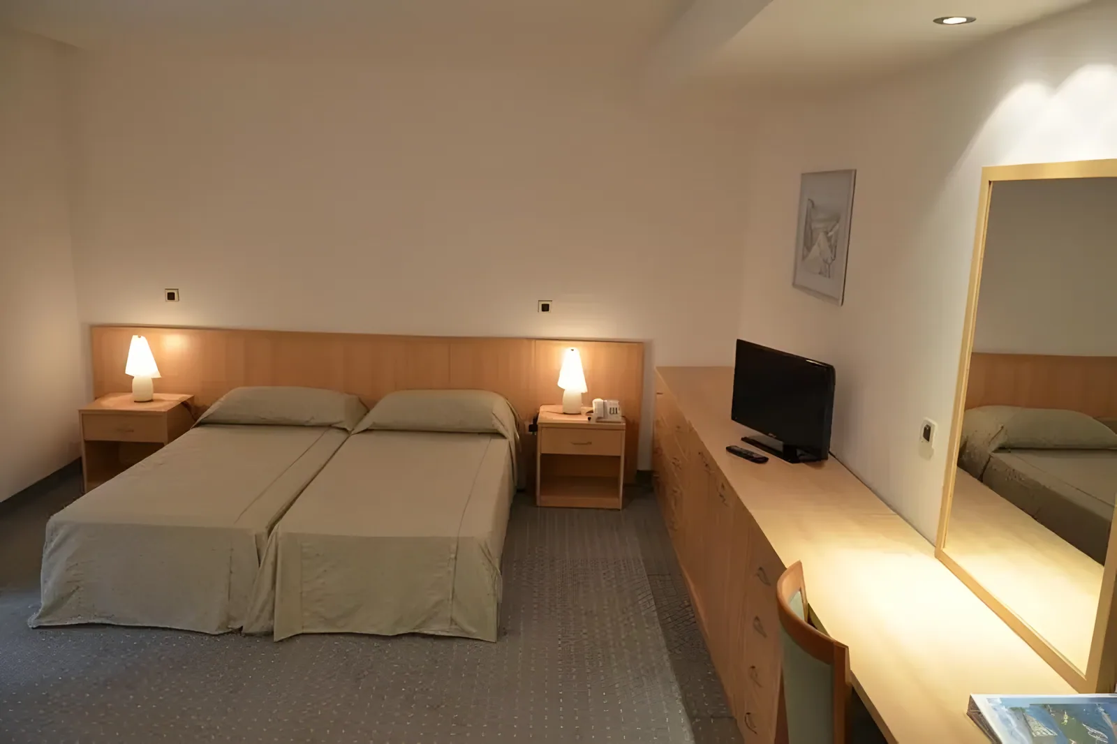 Prostrana soba sa bračnim krevetom i televizorom · Istra - Poreč - Leto 2026. - Hotel Flores 4*, Istra